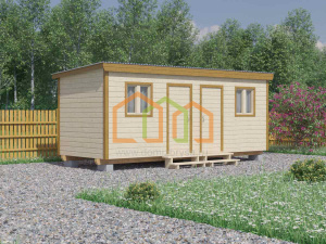 Дачная бытовка эконом Флокс - 4