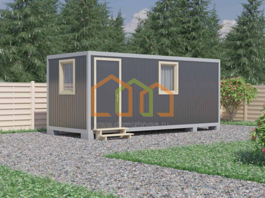 Блок контейнер для дачи Амур-3 (ДВП)